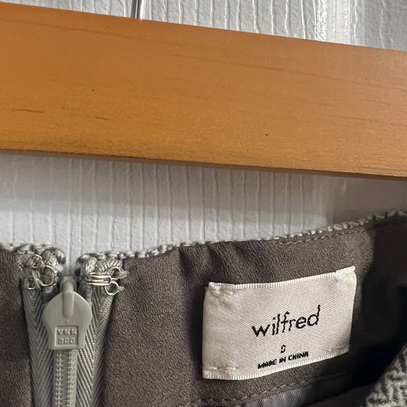 NWT Wilfred Orsay Blazer + Wilfred Classic Mini Skirt Set - Size 2XS / 0 - Picture 8 of 10